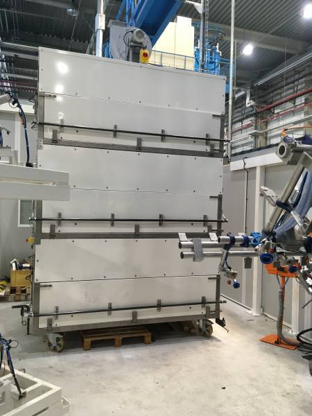 Calentador eléctrico de infrarrojos de 3 fases Plastic Omnium