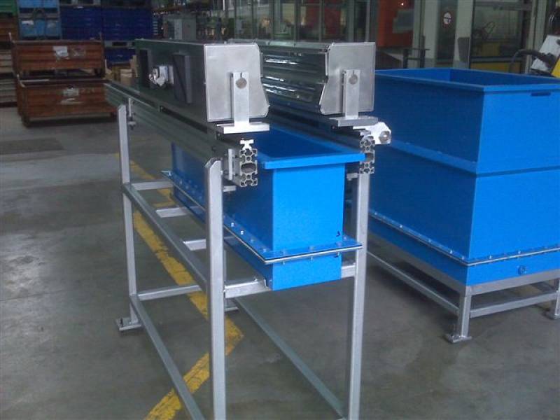 Curado de pintura por infrarrojos en piezas de acero