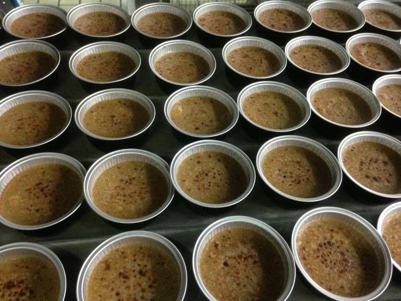 Túnel de infrarrojos para dorado de crème brulée