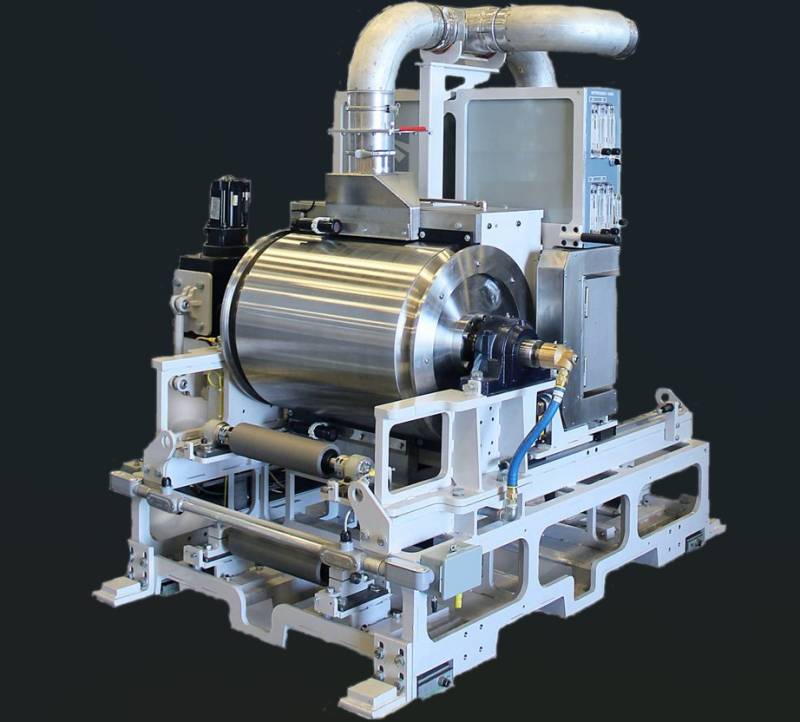 Unidad de haz de electrones para películas