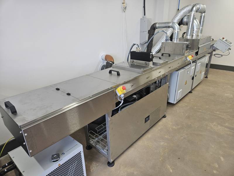 Cinta trasportadora de infrarrojos y ultravioleta Reino Unido 1