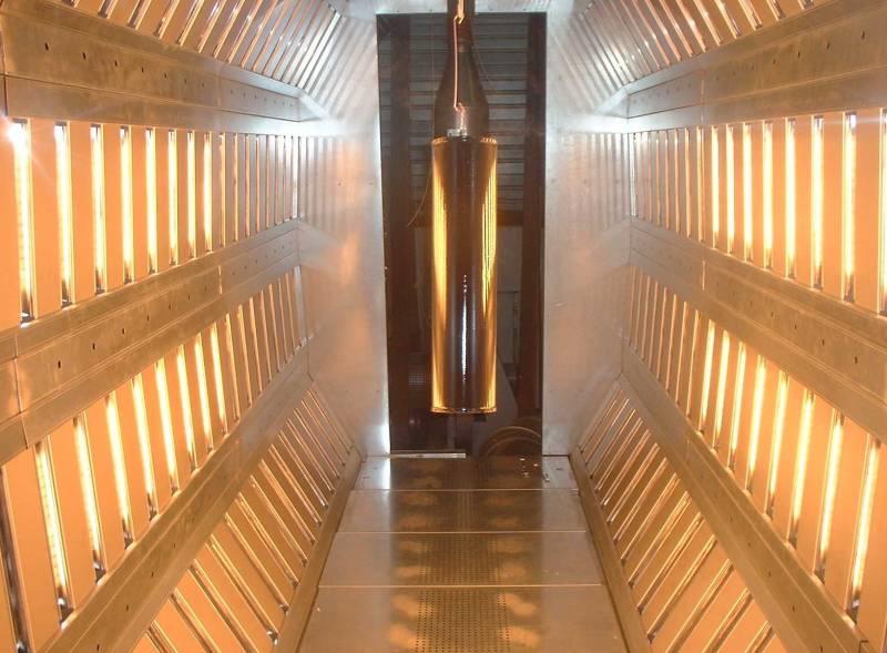 Infrared tunnel for painted parts
