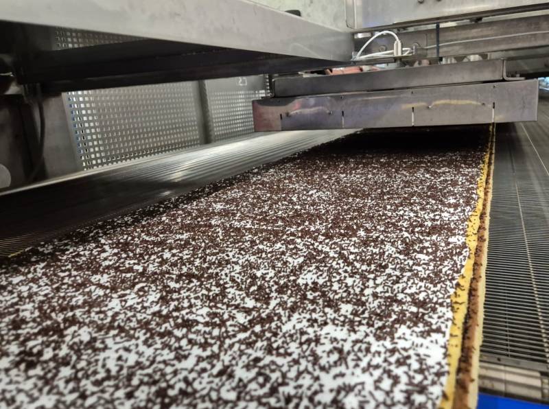 Calentamiento por infrarrojos para pasteles MONDELEZ Polonia