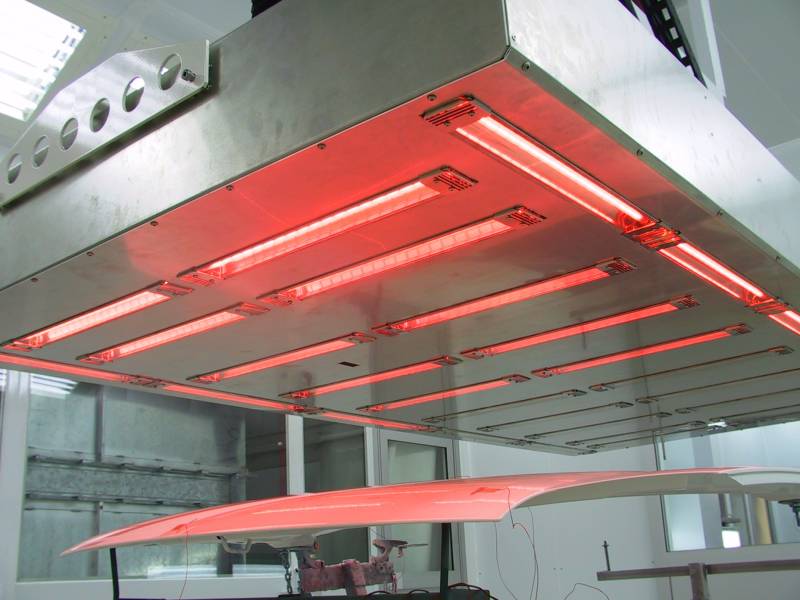 PANEL DE INFRARROJOS SOBRE CAPÓ STELLANTIS PORTUGAL