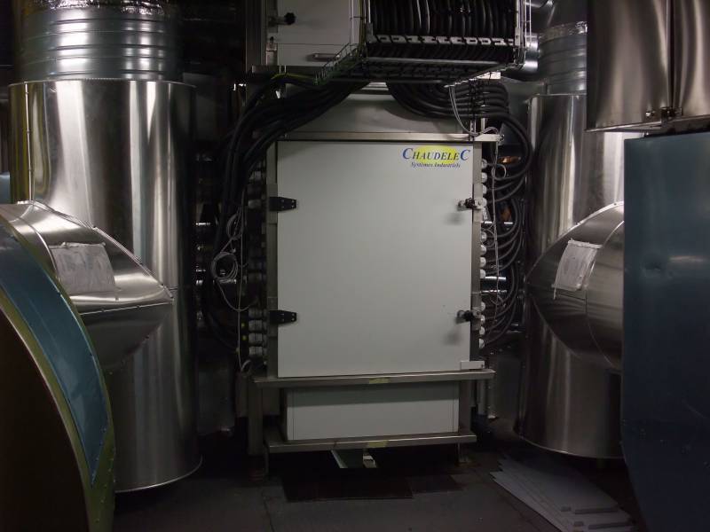 Secador de infrarrojos eléctrico de alta densidad revestimiento de bobinas