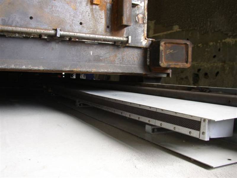 Línea de secado de hormigón por infrarrojos de gas con molde