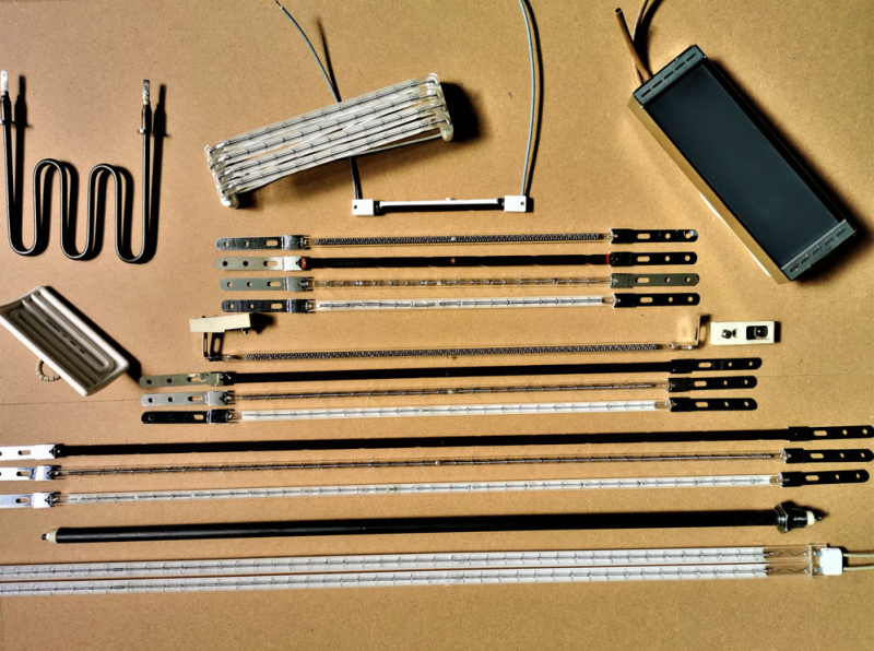Piezas de repuesto para emisores de infrarrojos