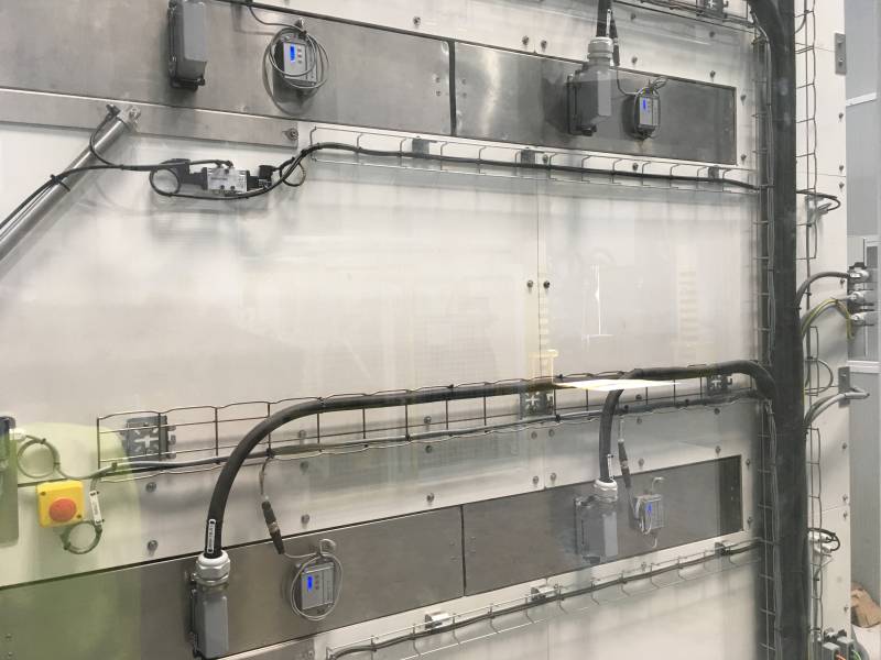 Estación de cajones de posmoldeado en Francia